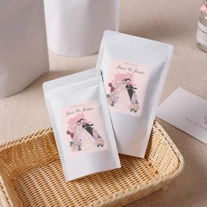 Customised Wedding Tea Favours